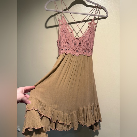 Free People Adella Slip Mini Dress - Picture 4 of 10